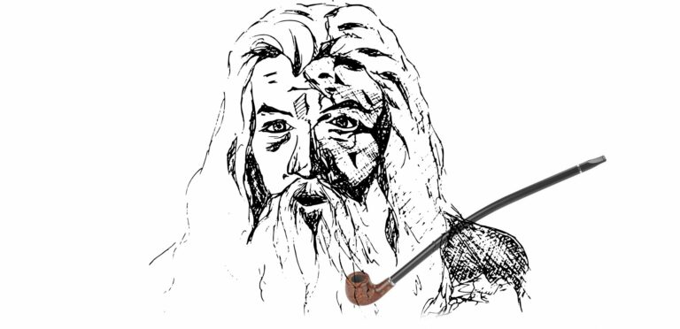 Gör ditt eget Gandalf-rör i trä.